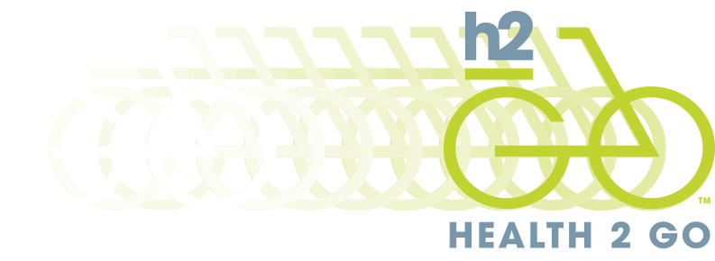 Health 2 Go moving logo