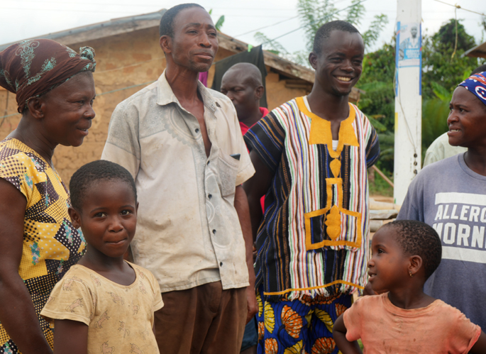 Ghana community family