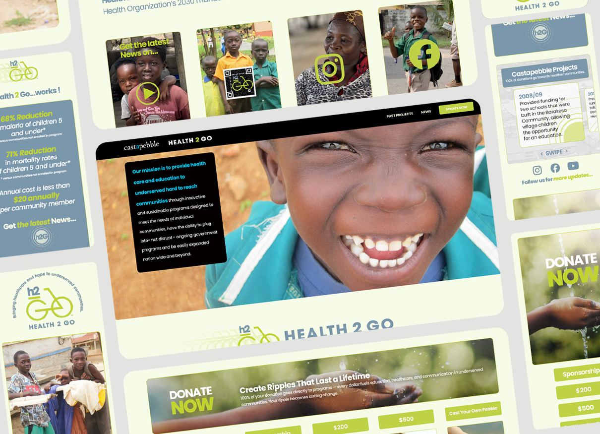 UXUI donation site development